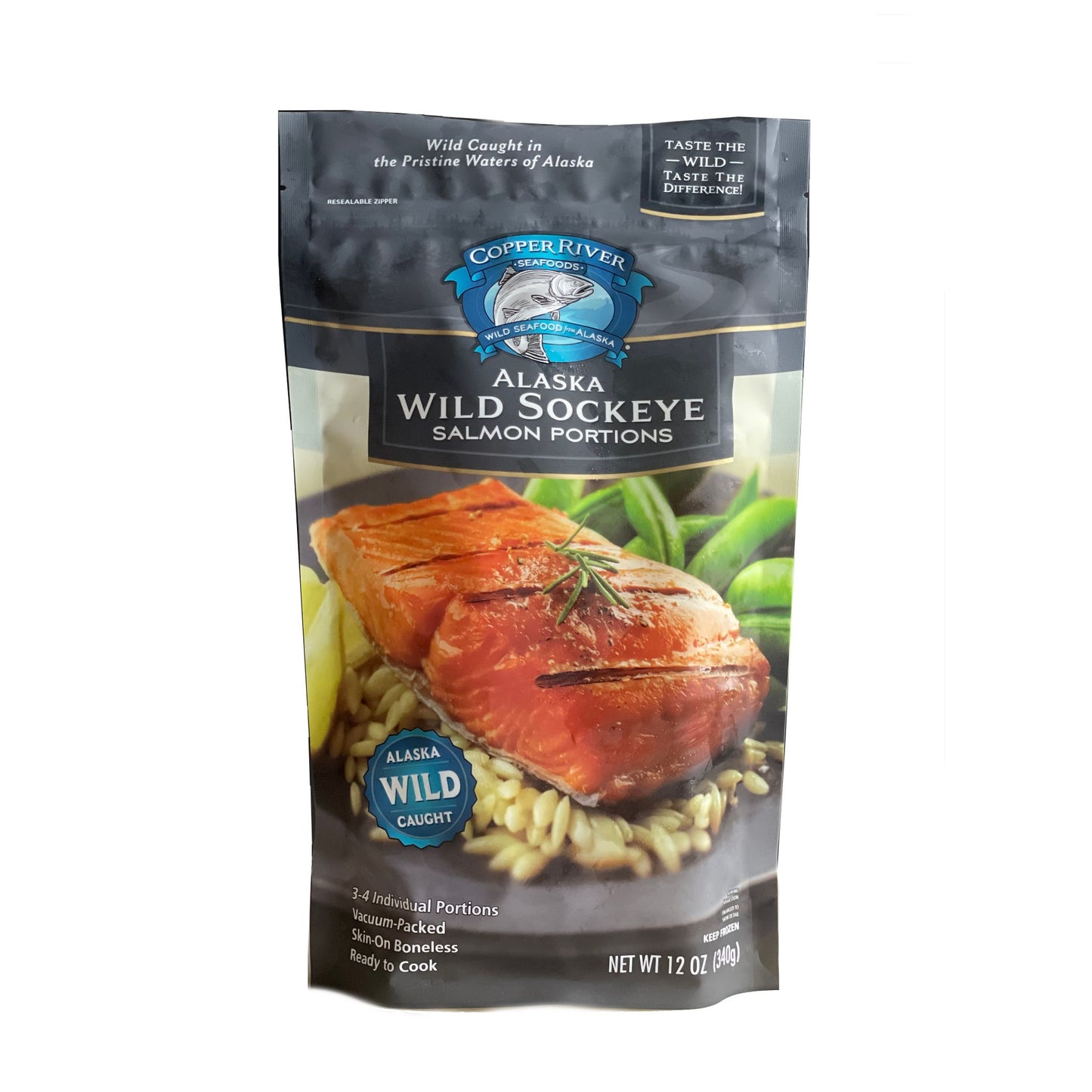 Copper River Seafood Sockeye Salmon (340g)
