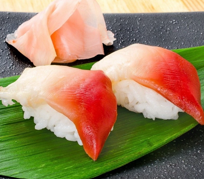 Sashimi - Hokkigai Arctic Surf Clam Slice 刺身カナダホツキガイCanada