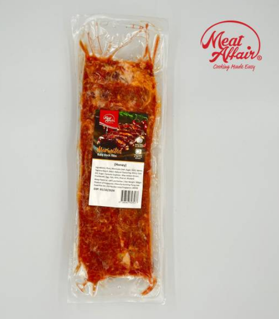 Marinated Meat Meat Affair Marinated Pork Rib - Honey (500G)