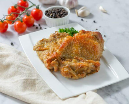 Frozen KS Original Marinated Boneless Chicken Leg – 500g