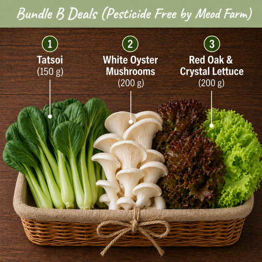Meod 3 Vege For $10 (Set B) 3 For $10 !