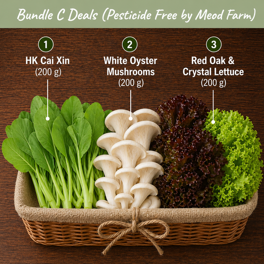 Meod 3 Vege For $10 (Set C)  3 For $10 !