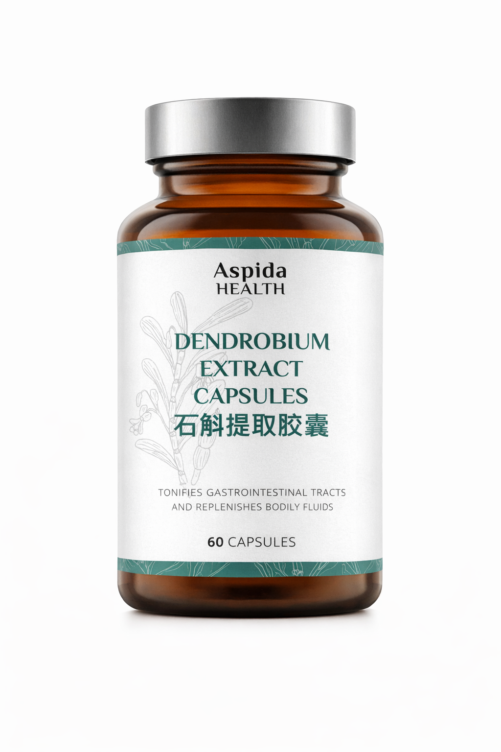 ASPIDA 石斛 Dendrobium Extract Capsules (60 vegicaps )