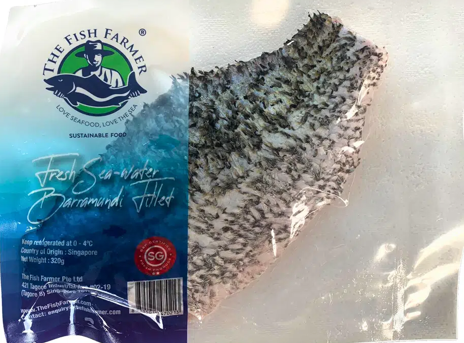 Fresh & Chilled -The Fish Farmer Barramundi Asian Seabass Fillet (320g)