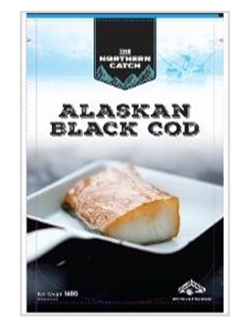 The Northern Catch Black Cod (260g)