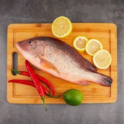 Fresh & Chilled - Red Snapper Whole Cleaned & Gutted, IVP (500g) +-