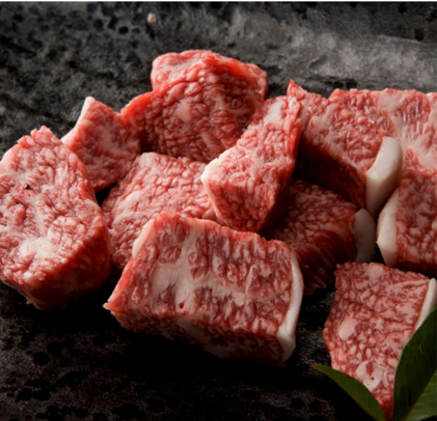 (Premium) JP A4 Miyazaki Stewing Cube (200g) (Japanese Black Beef)