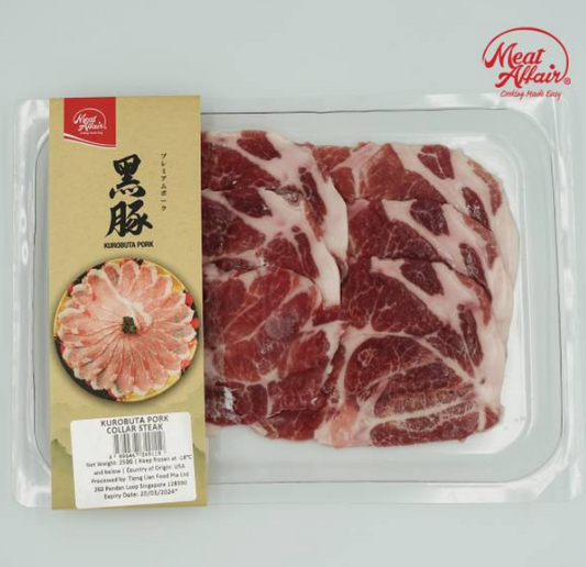 Frozen Pork- Meat Affair Kurobuta Pork Collar Steak (250G)