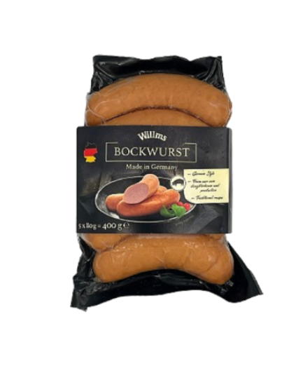 Willms Bockwurst Sausage 400G