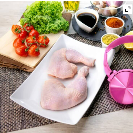 Fresh Lacto Chicken Whole Leg – 300g (Organically Farm chicken)