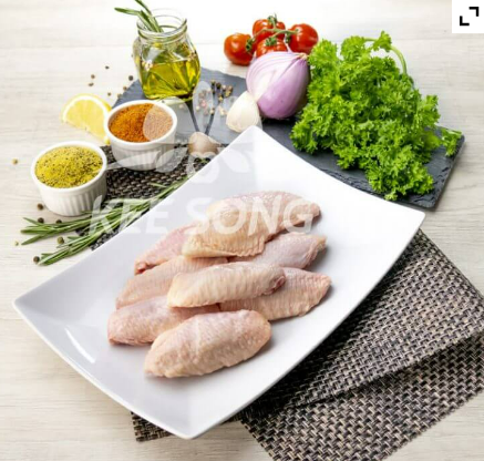 Fresh Chicken Mid Joint Wings – 300g