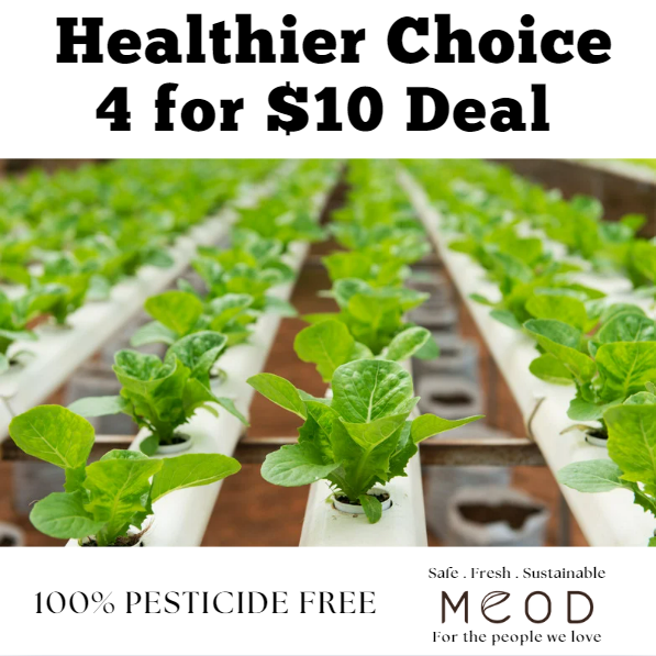 Healthier Choice-  Any 4 for $10 Deal ! (100% Pesticide Free by Meod Farm)