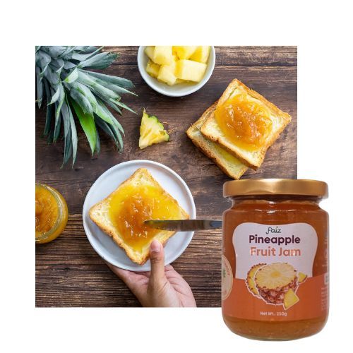 Pineapple Fruit Jam (Totally Natural) (250g)(Faiz)